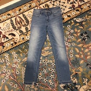 Harper low rise ankle jeans